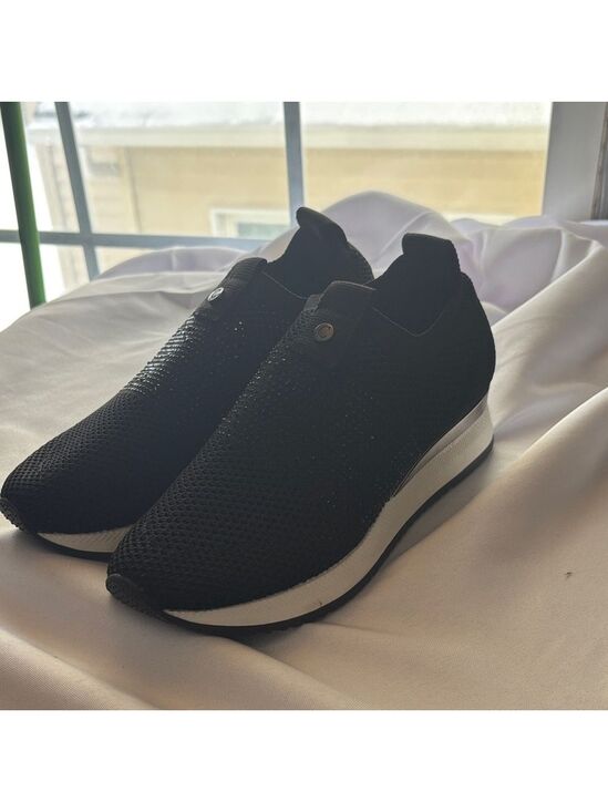 Carvela Shoes - Carvela Janeiro 2 Crystal Embellished Navy Black Knit Trainers Shoes sz 37 (6.5)